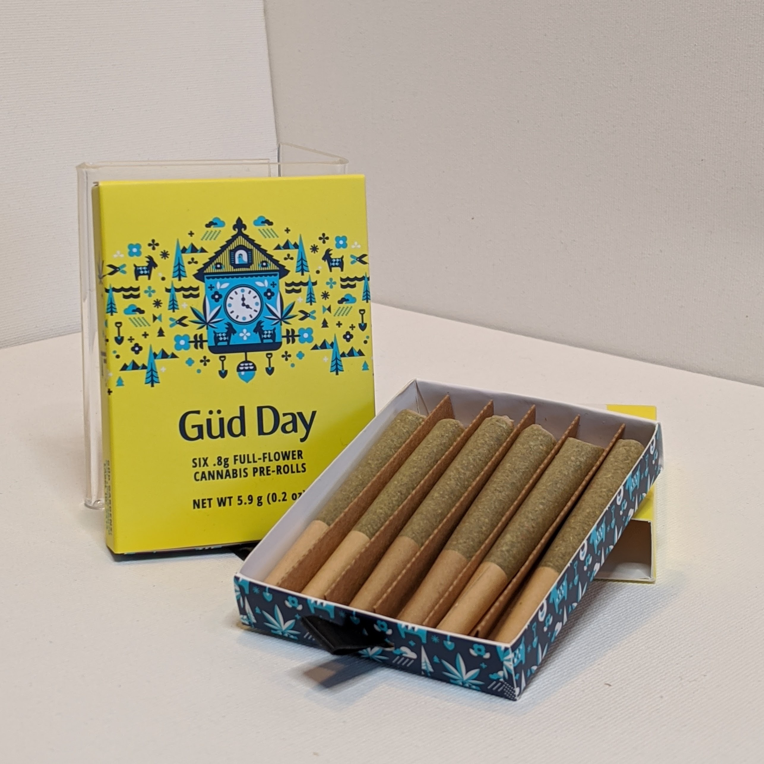 Gud Day - 3 Strain Variety 6 Pack Pre-rolls (Gud Gardens)